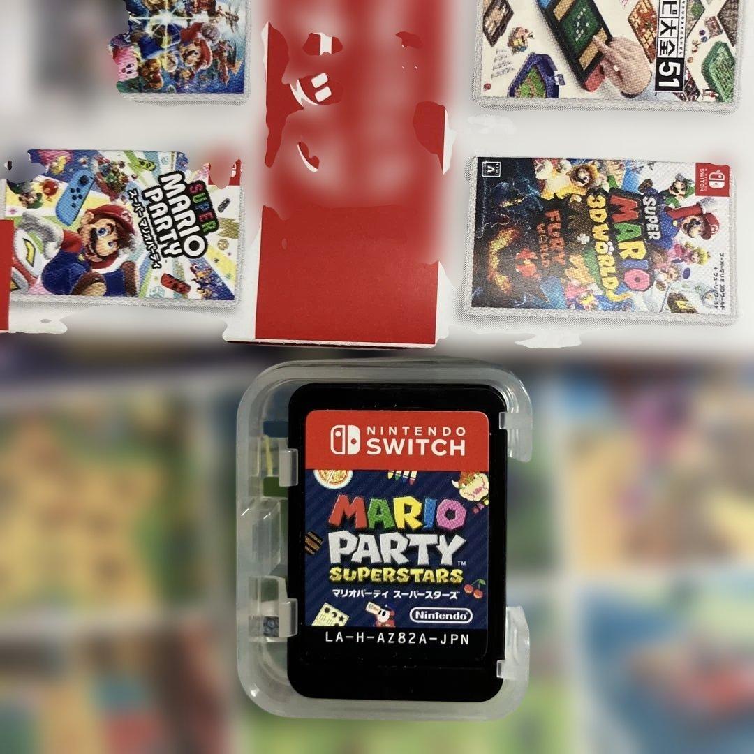 Switch マリオパーティ スーパースターズ 4点