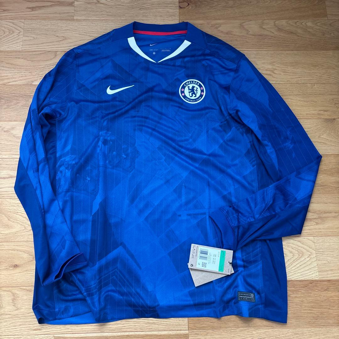 新品未使用タグ付き正規品チェルシー25-26 ホームユニフォーム長袖XLサイズ