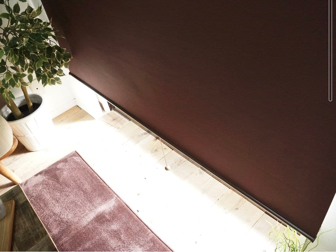 MEGUロールスクリーン 一級遮光 170cm✕145cm