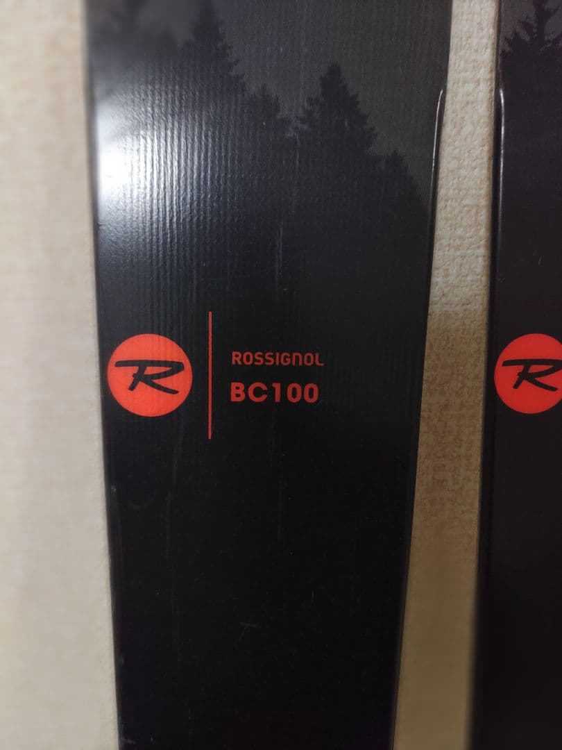 ROSSIGNOL BC100 スキー 板 ビィンディング付き、ポジウロコ。