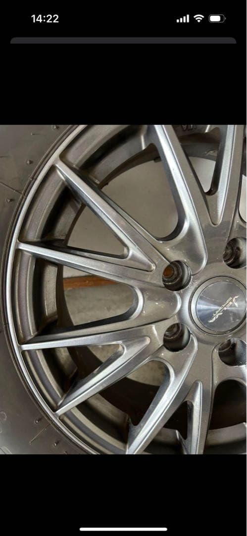 スタッドレス　ホイール付き　バリ山 プロフィール、商品説明をお読みください