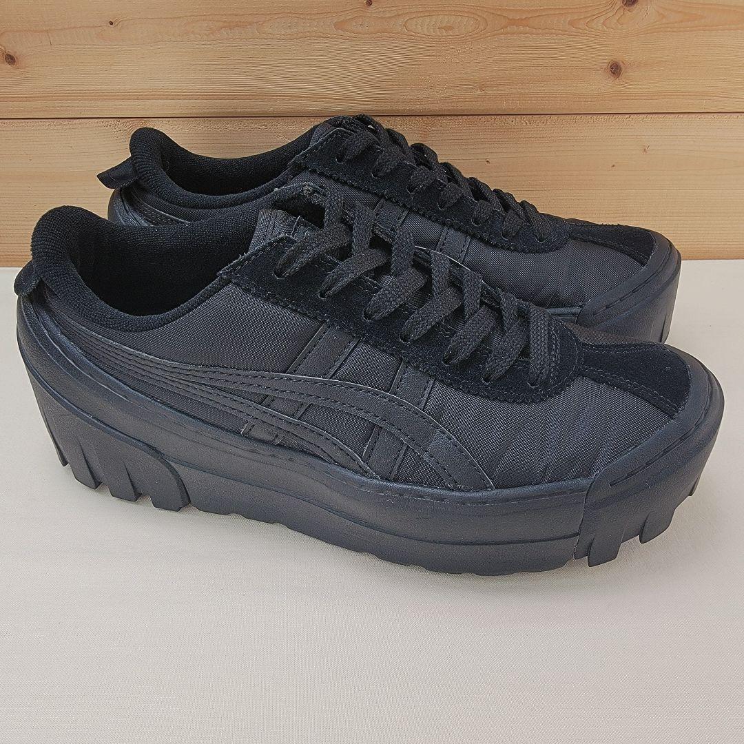 オニツカタイガー デレゲーション チャンク ブラック 24.5cm