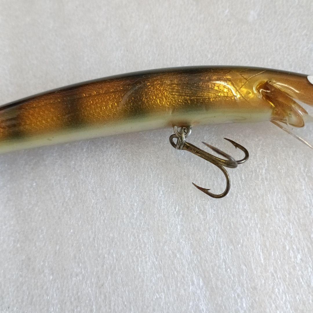 ナベミノー　約15センチ　ハンドメイドルアー　バルサミノー　オールドルアー
