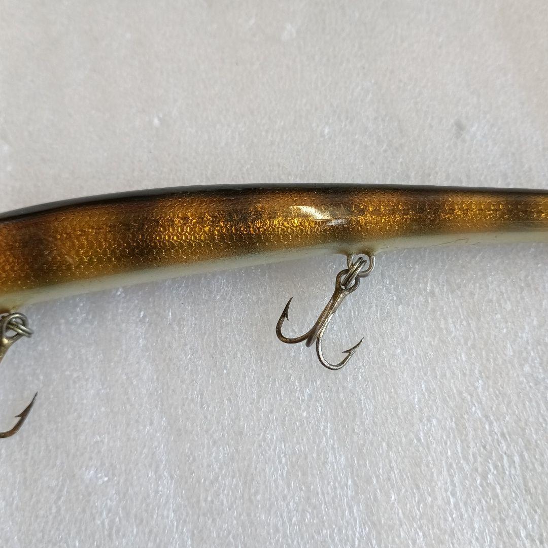 ナベミノー　約15センチ　ハンドメイドルアー　バルサミノー　オールドルアー