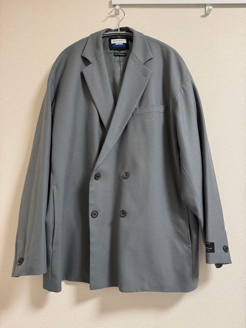 【特価】MAISON SPECIAL グレー セットアップ　01