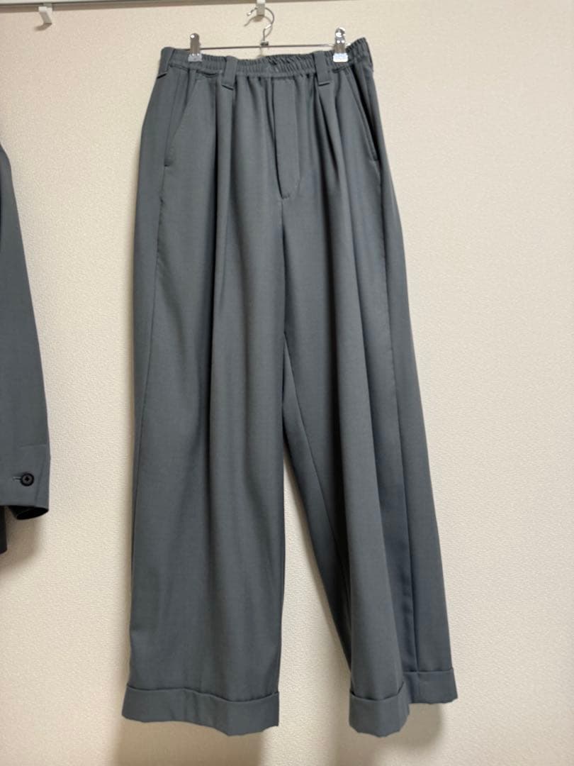 【特価】MAISON SPECIAL グレー セットアップ　01