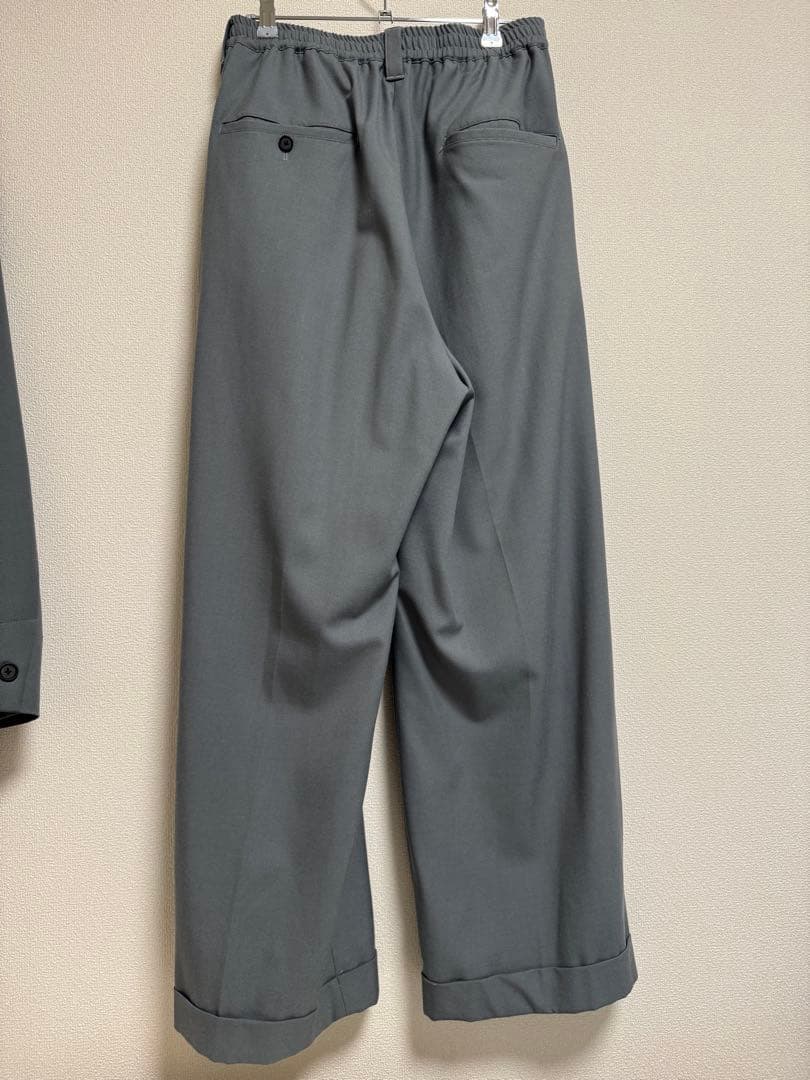 【特価】MAISON SPECIAL グレー セットアップ　01