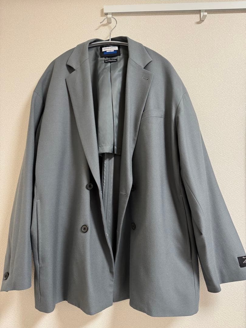 【特価】MAISON SPECIAL グレー セットアップ　01