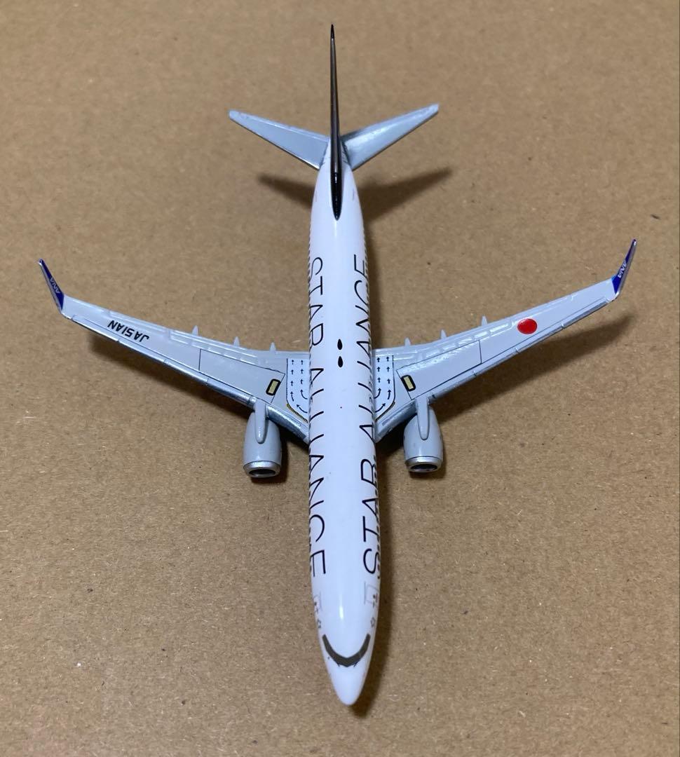 【美品】ANA Ｂ737-800 スターアライアンスJA51AN 1/400