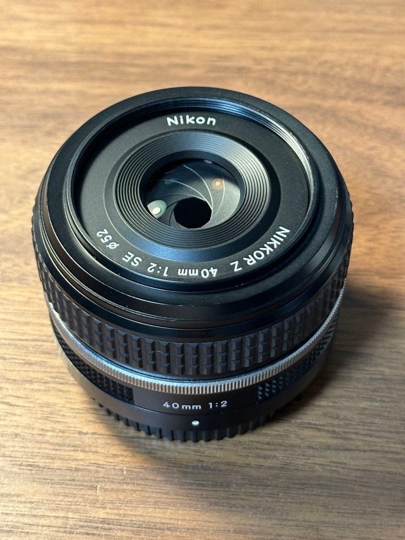 NIKKOR Z 40mm f/2 SEレンズ 使用回数20回以下