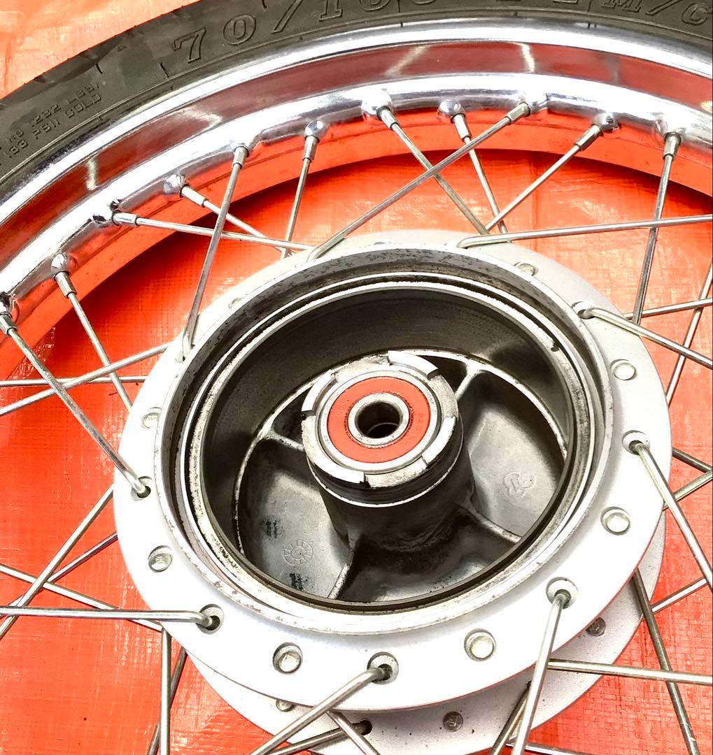 ★きれい★ スーパーカブプロ 前後ホイール/ ブレーキパネル付