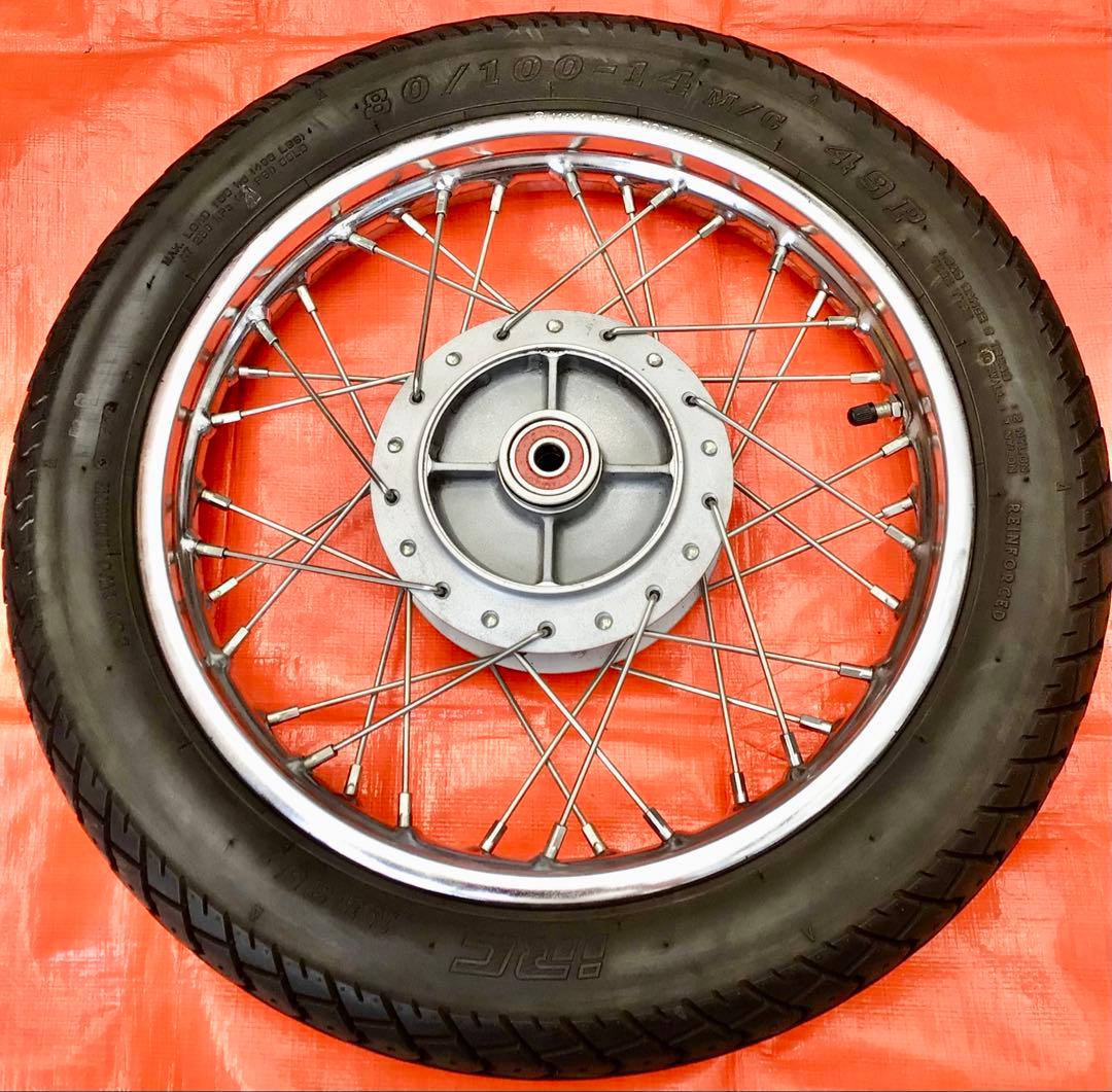 ★きれい★ スーパーカブプロ 前後ホイール/ ブレーキパネル付