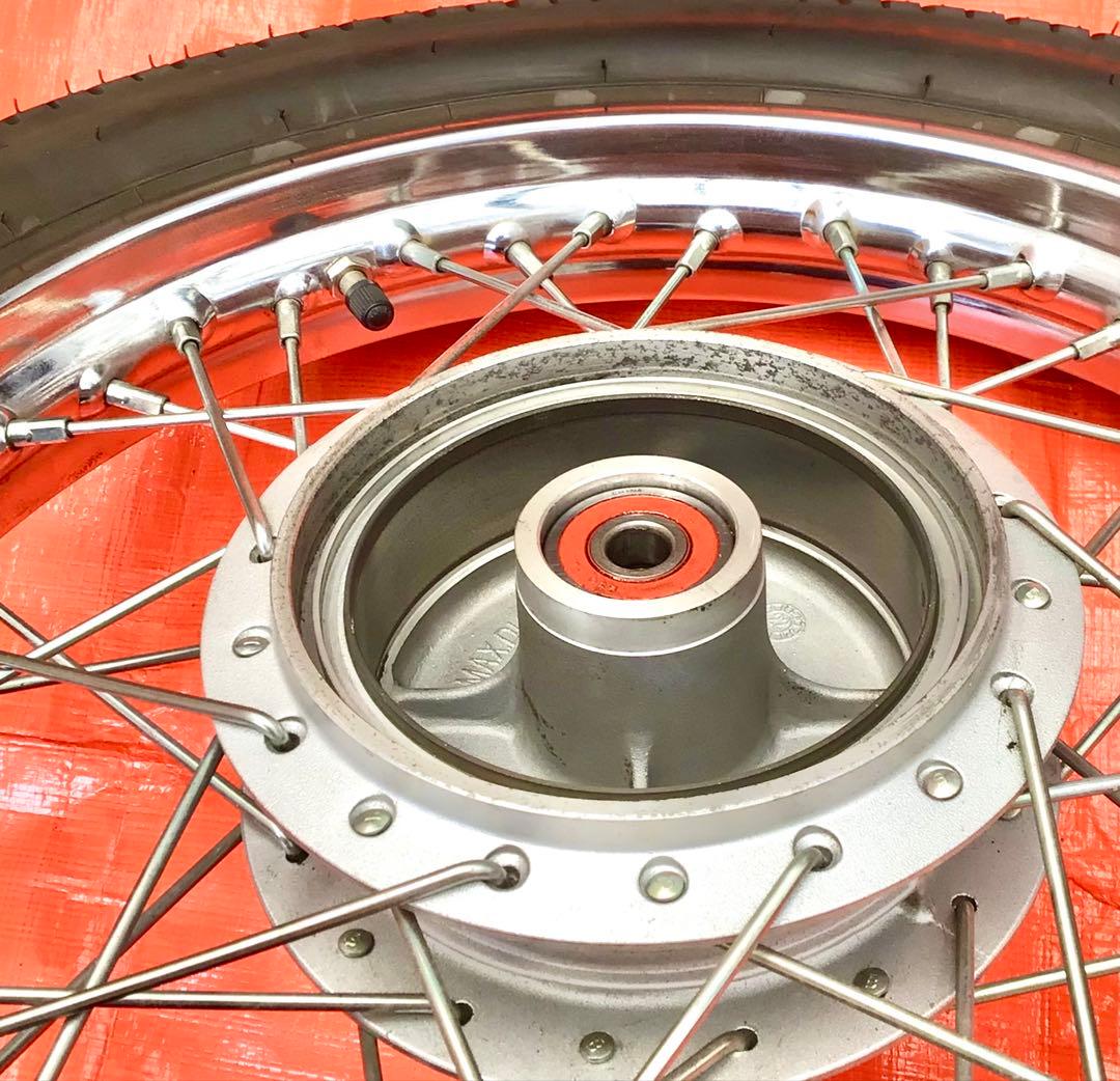 ★きれい★ スーパーカブプロ 前後ホイール/ ブレーキパネル付