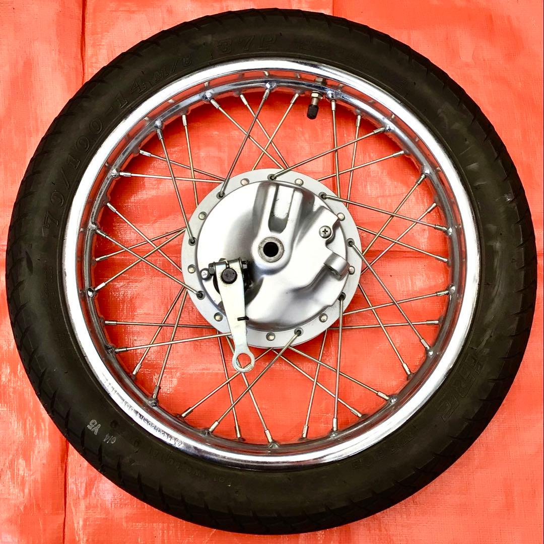 ★きれい★ スーパーカブプロ 前後ホイール/ ブレーキパネル付