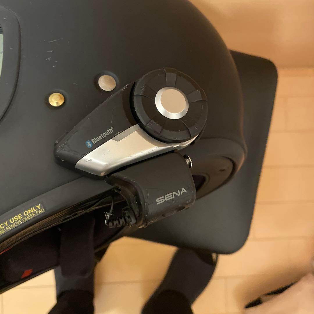 SHOEI EX-ZERO マットブラック Lサイズ　SENA20S付き