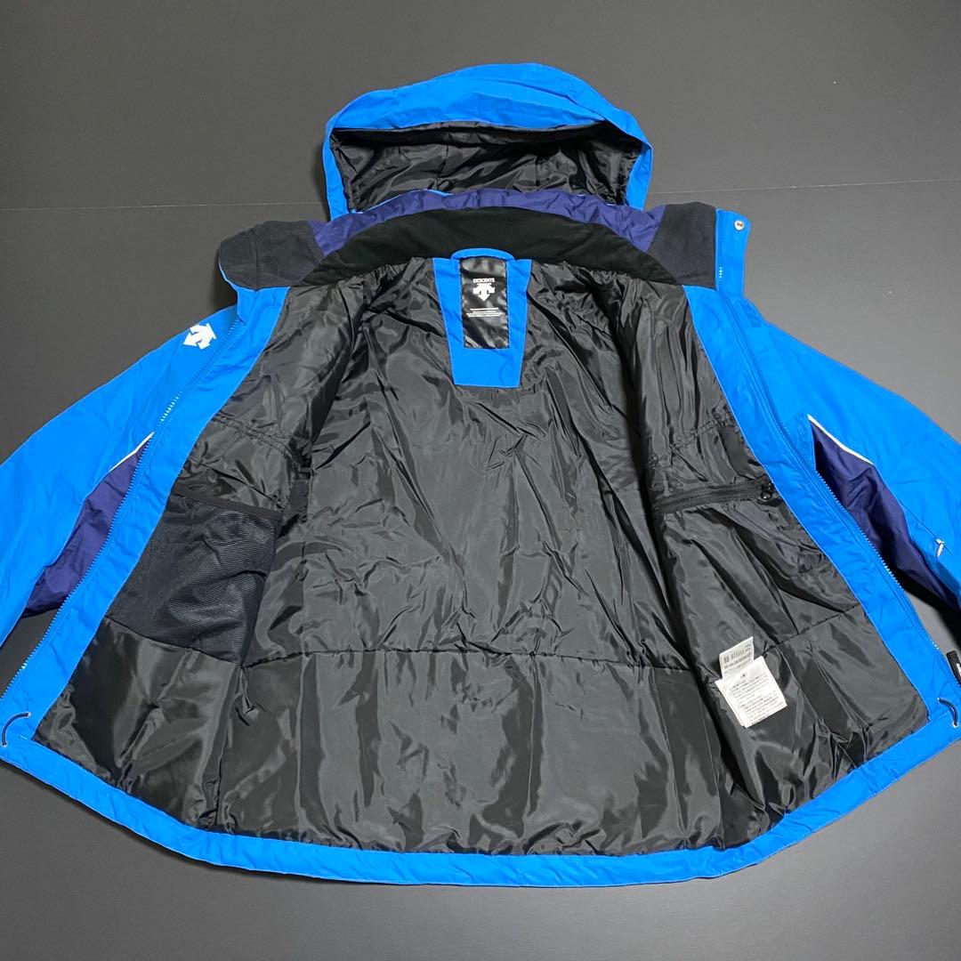 美品 DESCENTE スキー 上下セット セットアップ 中綿 撥水 メンズ M