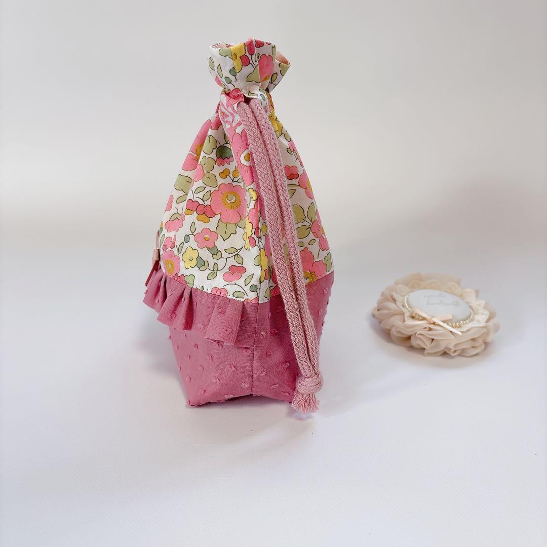 月野うさぎ様　レッスンバッグ　上履き袋　コップ袋　リバティ　ドットミニヨン