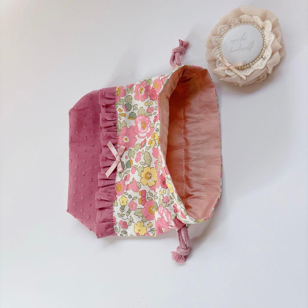 月野うさぎ様　レッスンバッグ　上履き袋　コップ袋　リバティ　ドットミニヨン