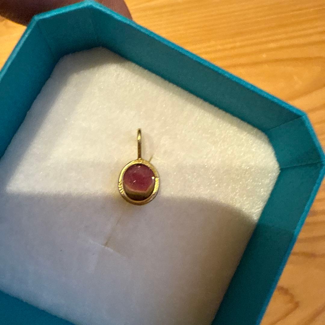 即結大歓迎　Perche k18 ウォーターメロントルマリン