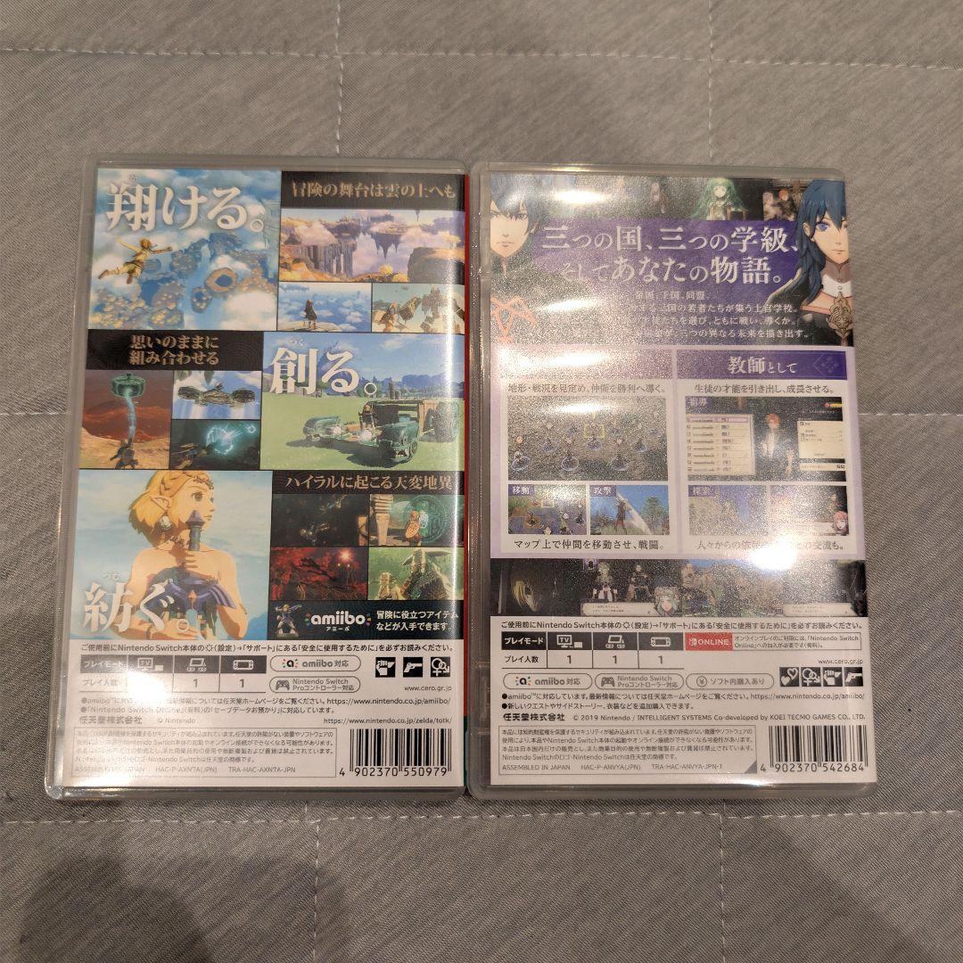 【値下げ】Switch ティアーズオブザキングダム 風花雪月 セット売り