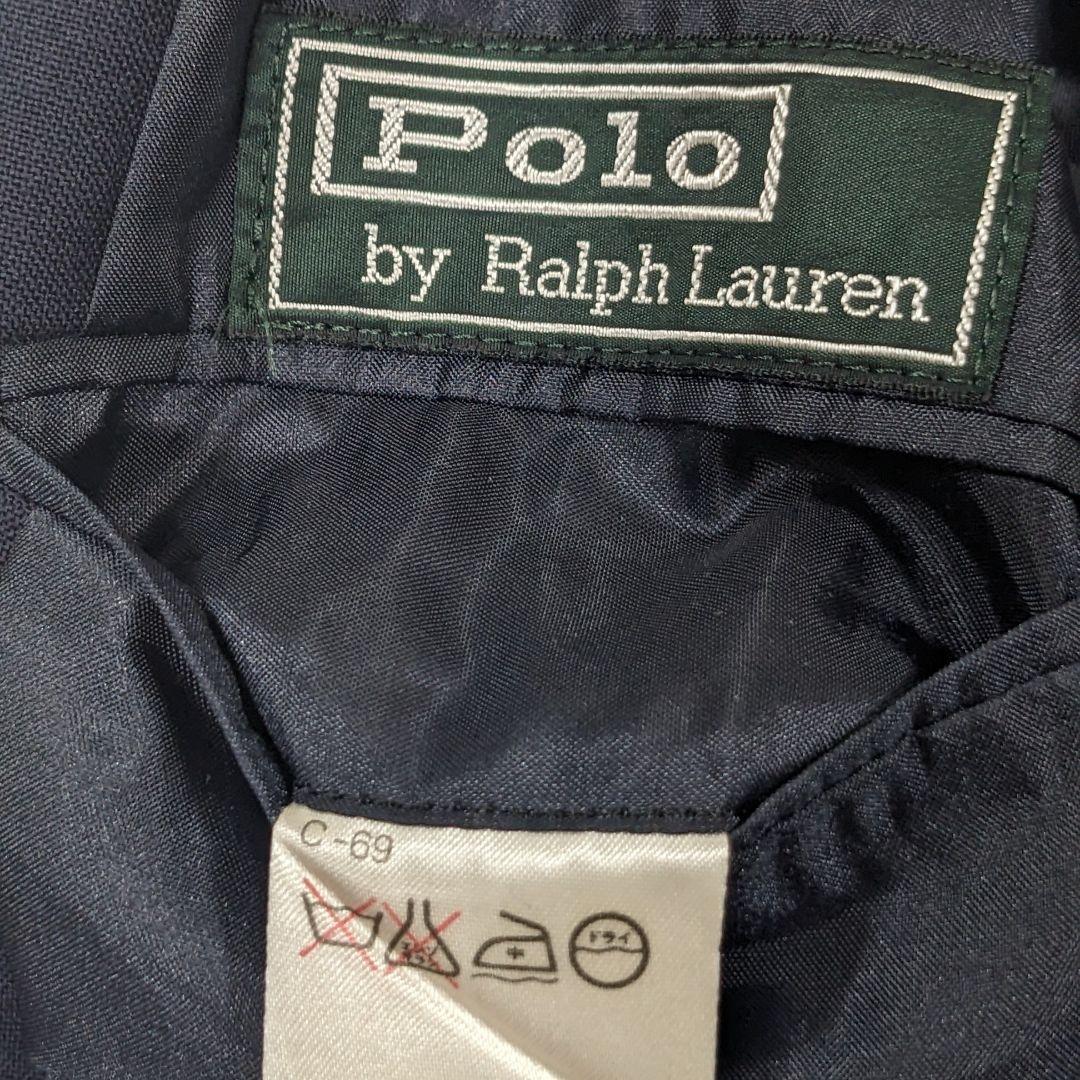 ラルフローレン 4点セットアップ 男の子 スーツ 金ボタン 七五三 　ウール