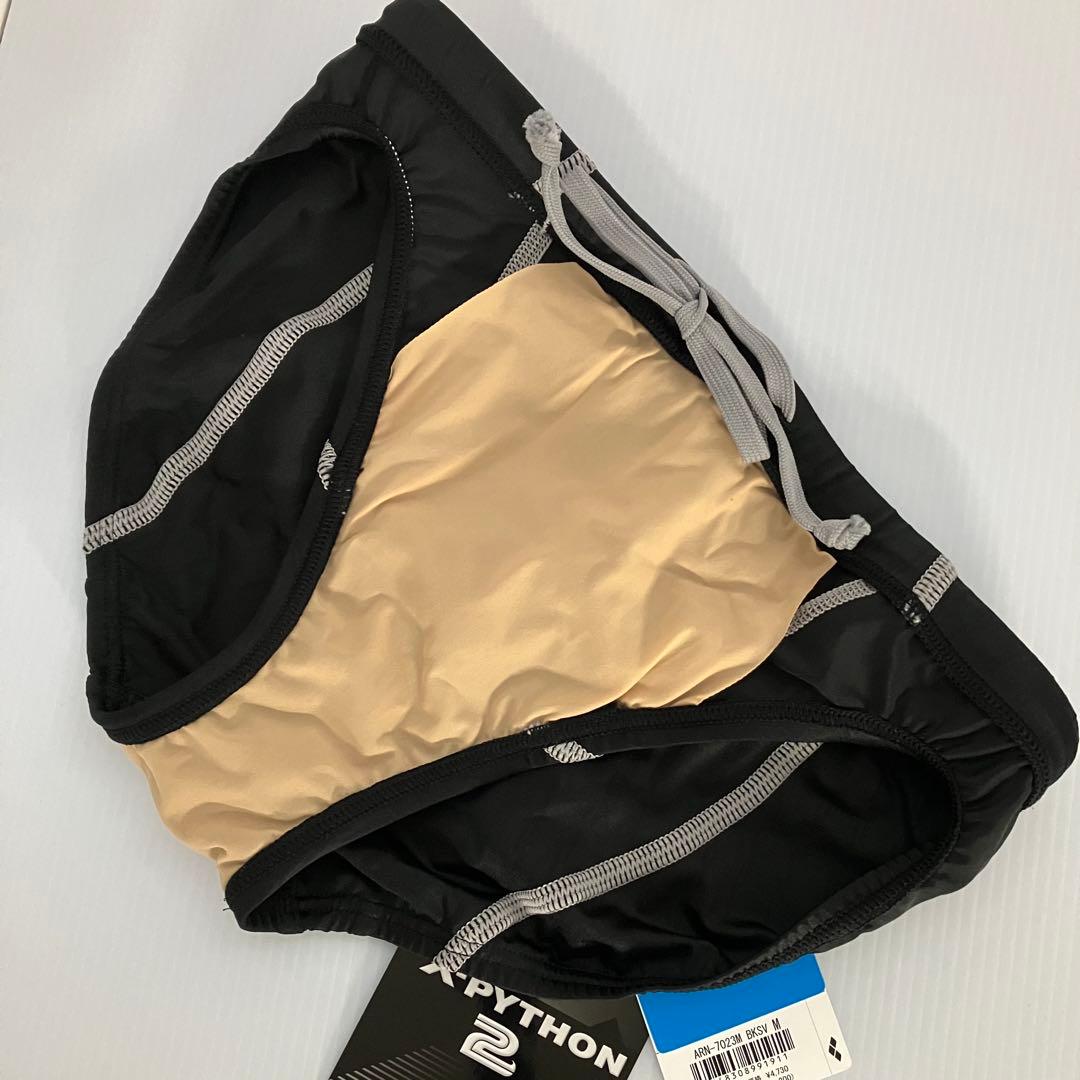 【新品Mサイズ】arena/アリーナ メンズ競泳水着 競パン：BKSV