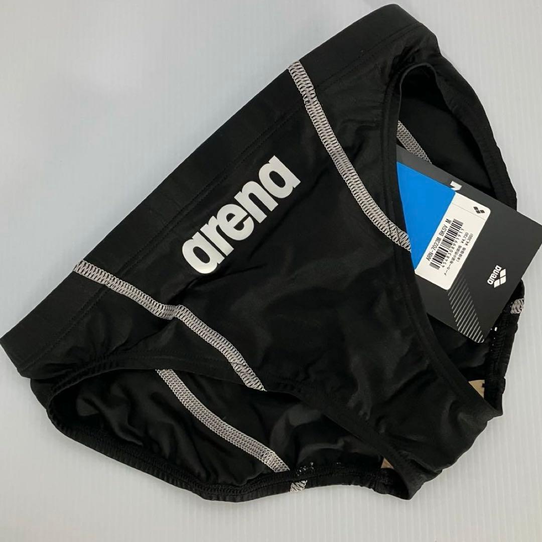 【新品Mサイズ】arena/アリーナ メンズ競泳水着 競パン：BKSV