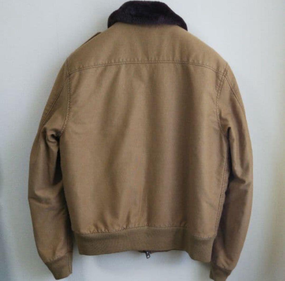 schott ベージュ ミリタリージャケット　ボアジャケット