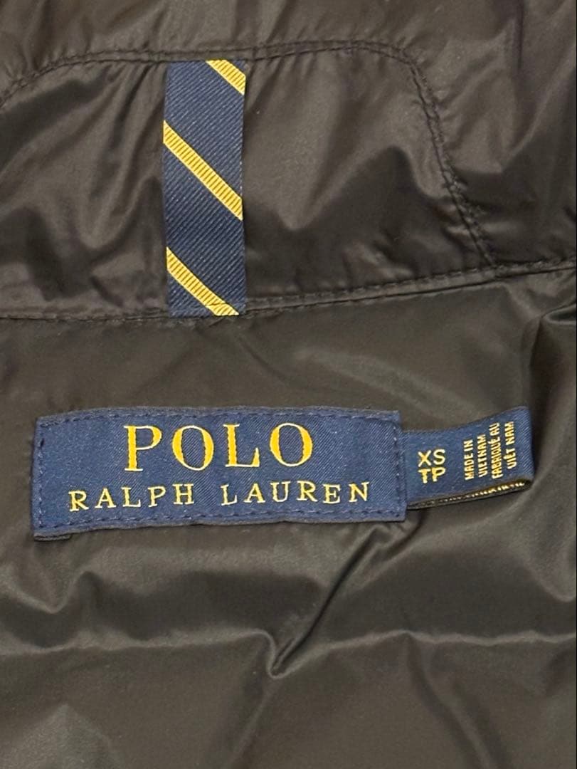 POLO RALPH LAUREN ダウンベスト XS ブラック　美品