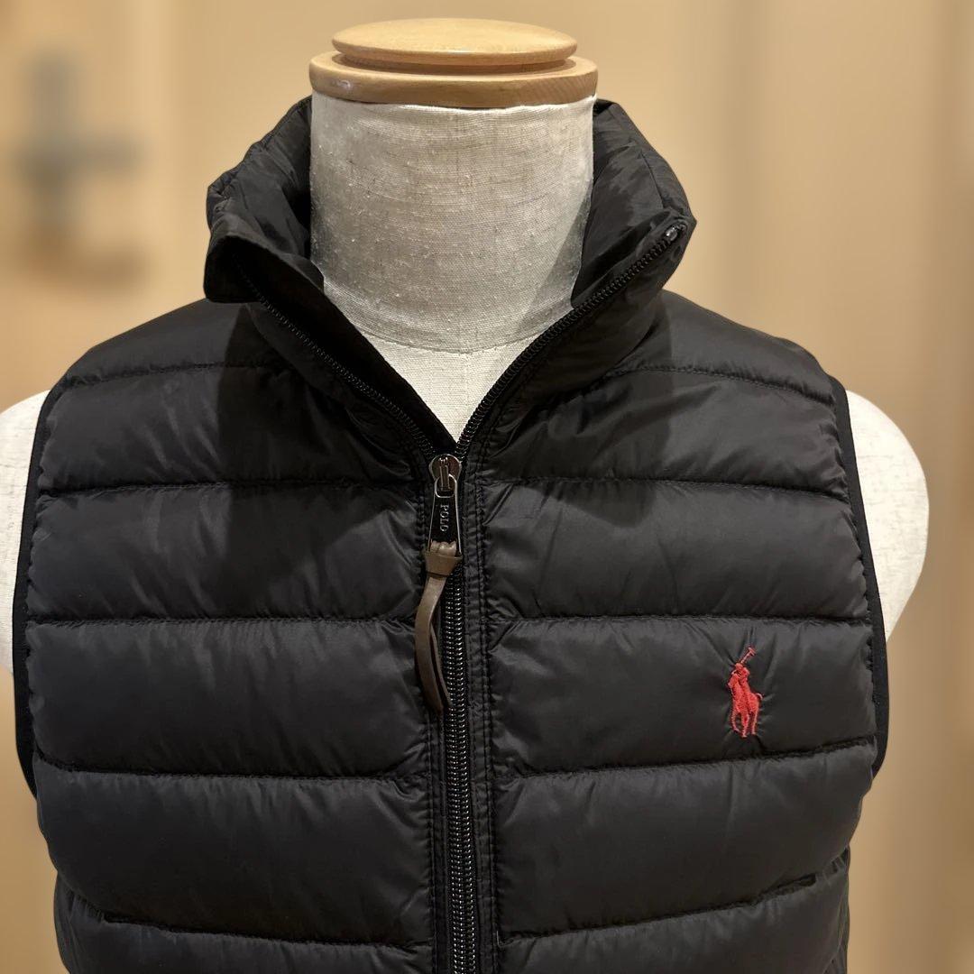 POLO RALPH LAUREN ダウンベスト XS ブラック　美品