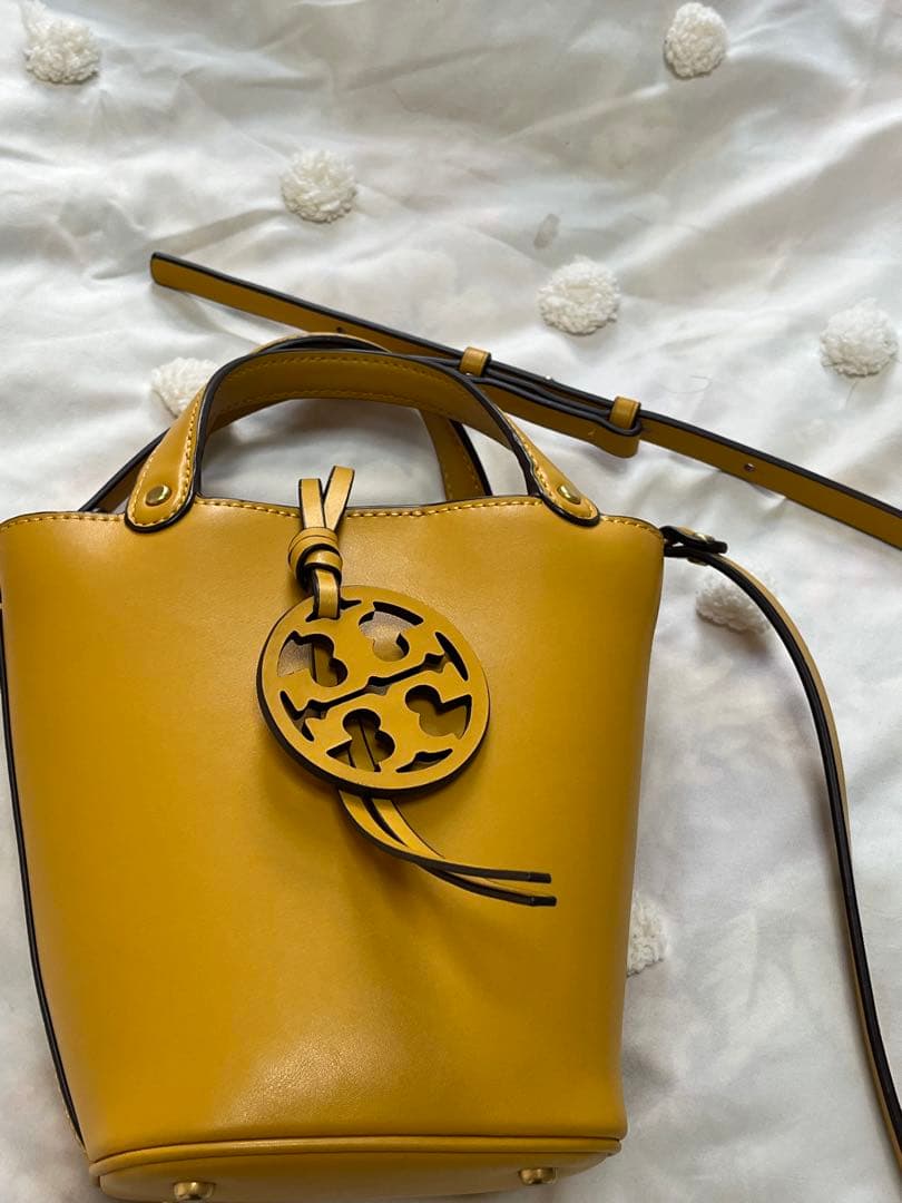 トリーバーチ　 イエロー トートバッグ ショルダーバッグ