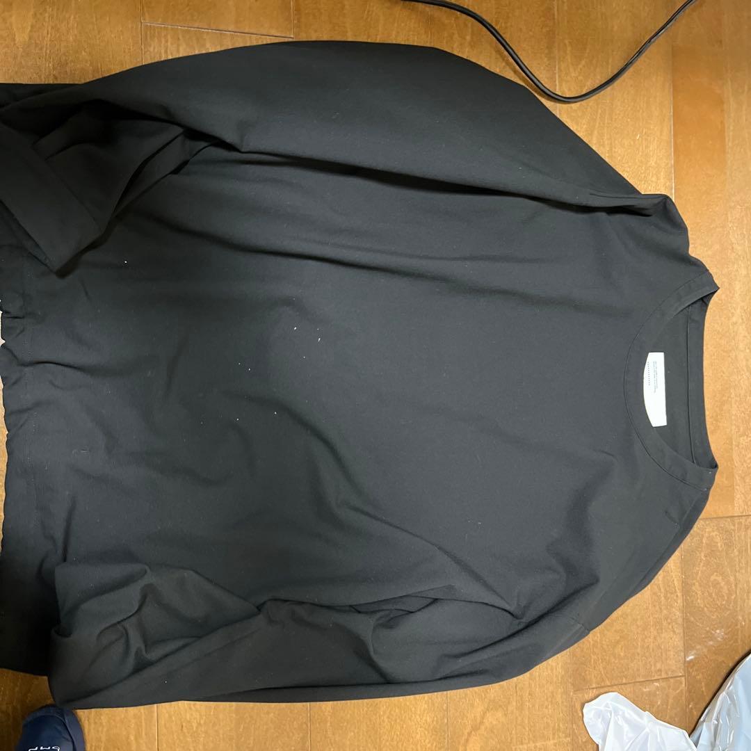 AW_24 ブラック 長袖 Tシャツ