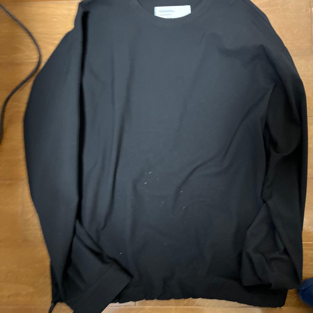 AW_24 ブラック 長袖 Tシャツ