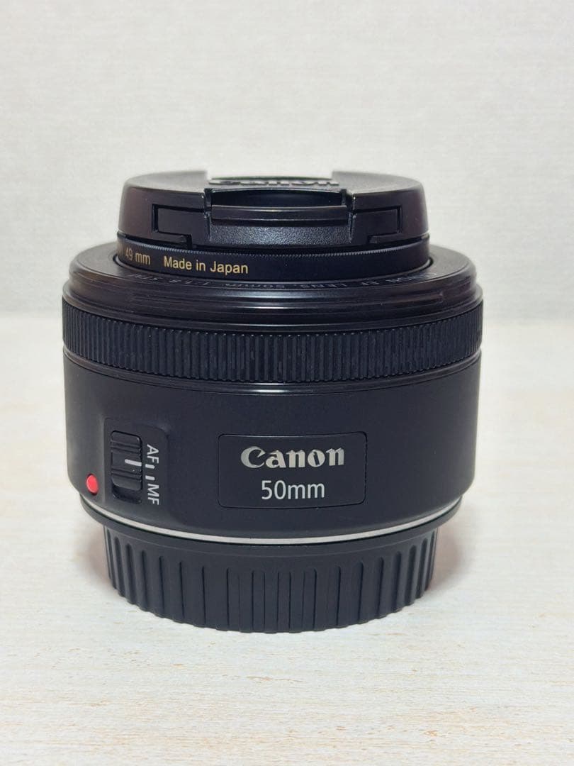 Canon EF 50mm f/1.8 STM レンズ レンズプロテクター付
