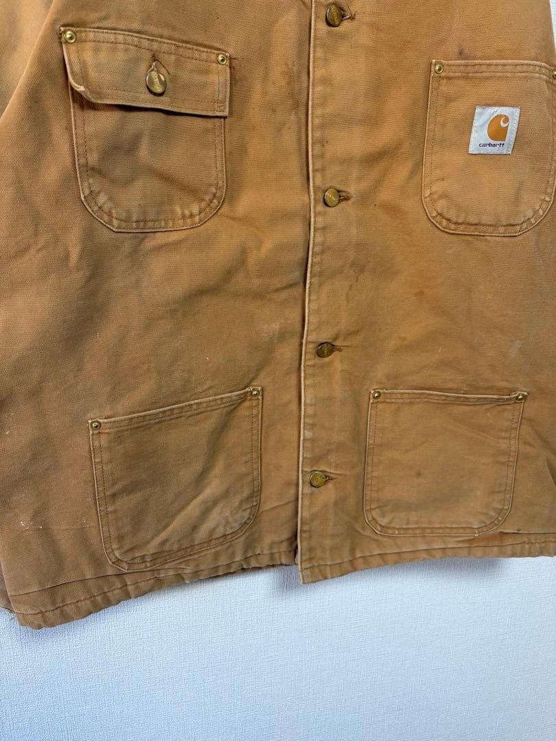 90s Carhartt カーハート ダック ミシガンチョアコート ジャケット