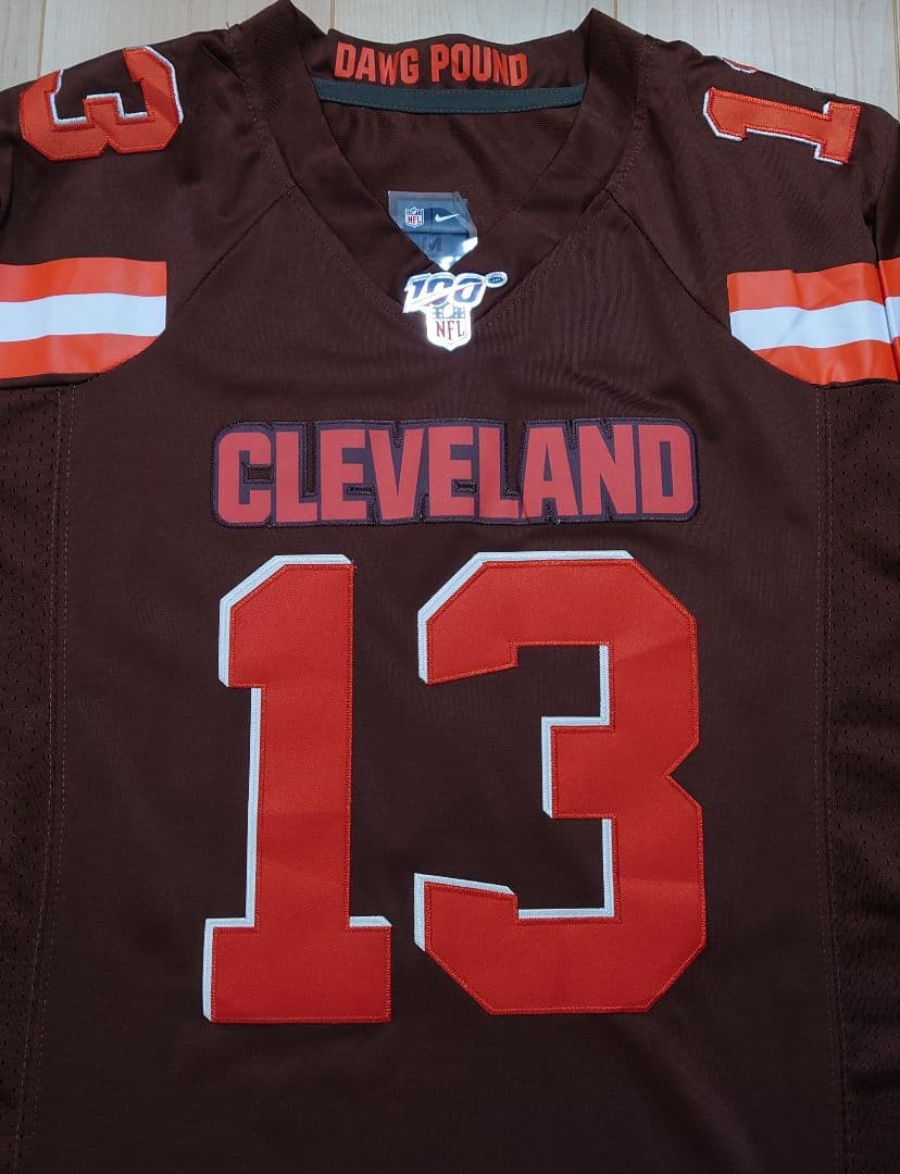 NFL ブラウンズ オデル・ベッカムJr NIKE リミテッドジャージ【MD】