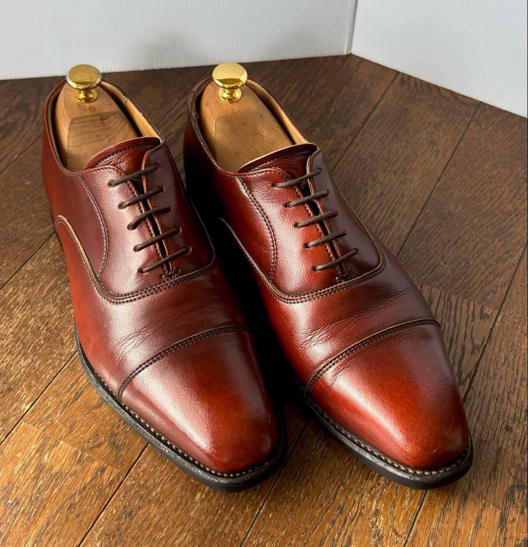 【REGAL】リーガル V060 外羽式シボ革 ストレートチップ 26.0cm