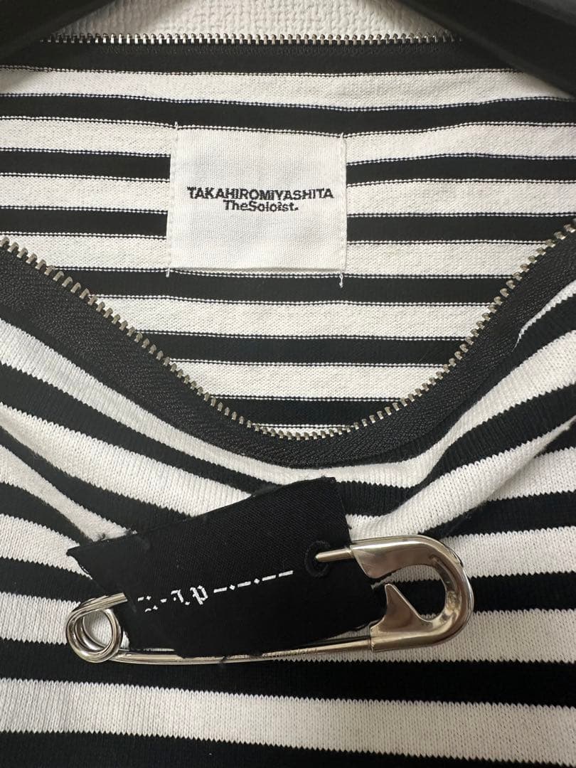 ソロイスト soloist ボーダー　カットソー