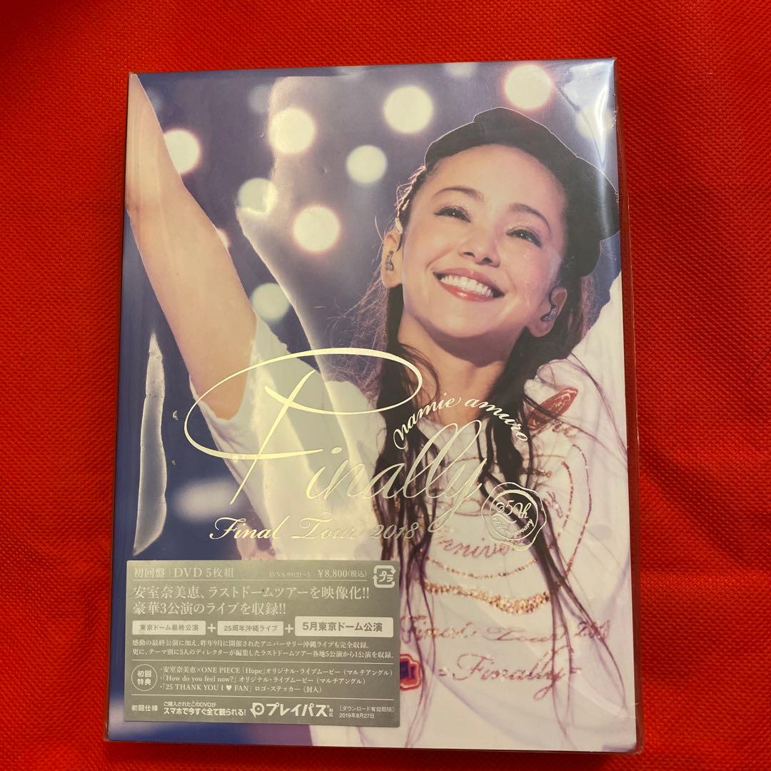 新品 初回盤 DVD 5枚組 安室奈美恵namie amuro Finally