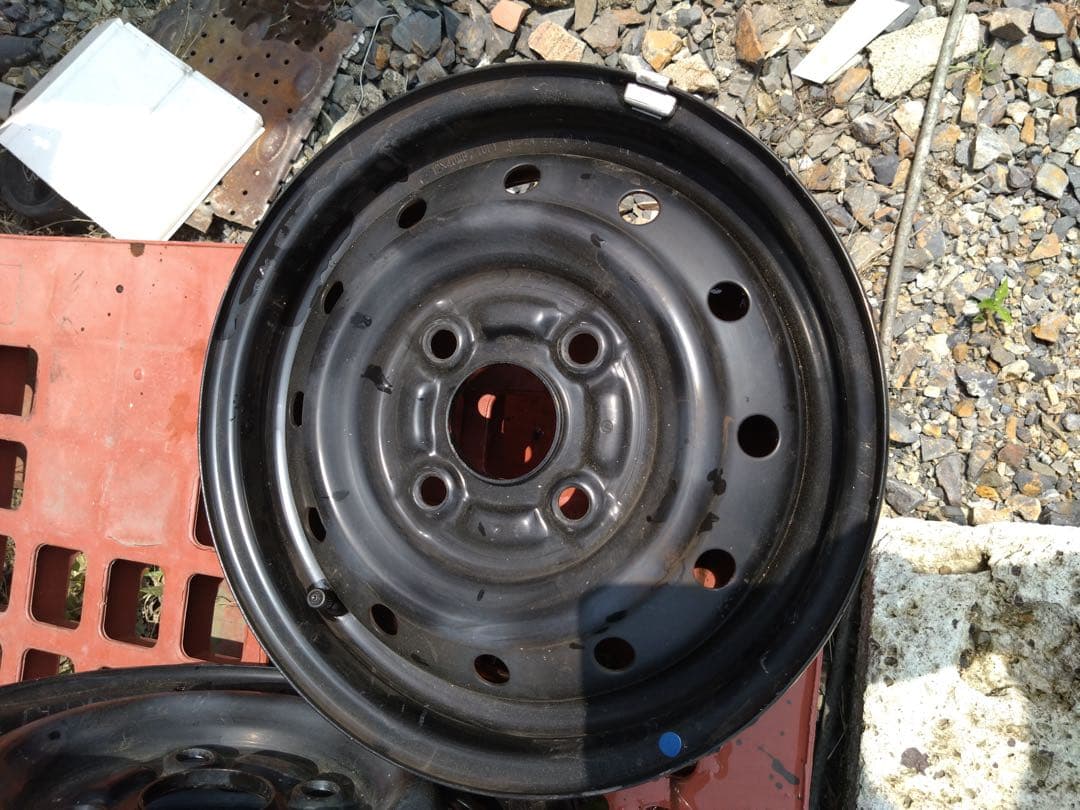 スズキエブリー純正新車外し12インチ ホイール 4個セット