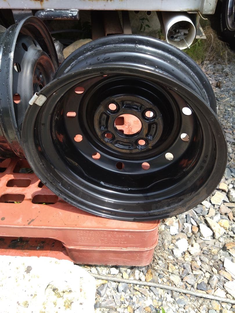 スズキエブリー純正新車外し12インチ ホイール 4個セット