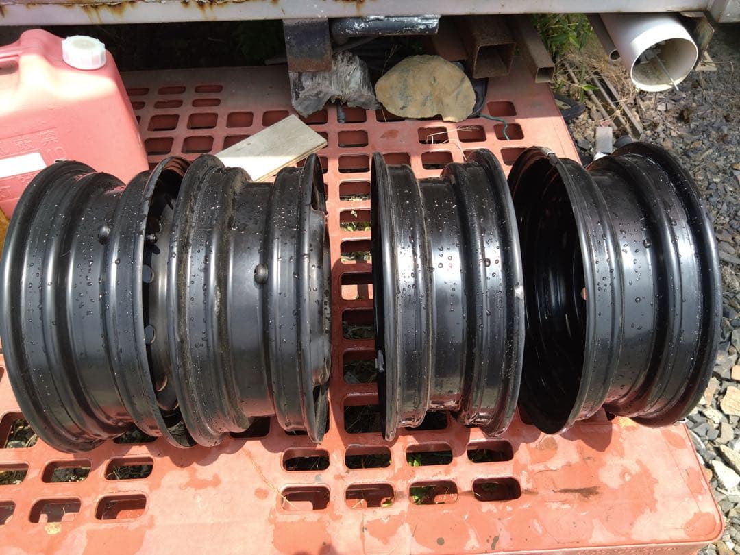 スズキエブリー純正新車外し12インチ ホイール 4個セット