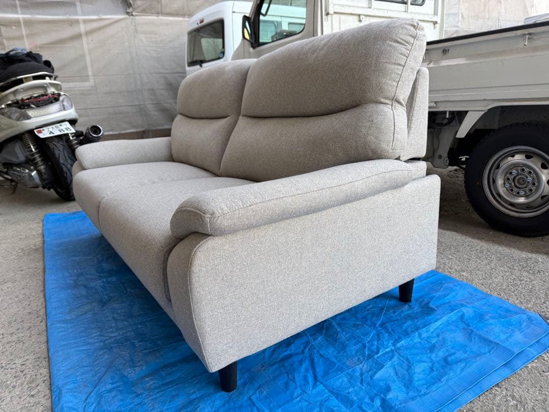 ニトリ 3人掛けソファ MKO2 KD MO