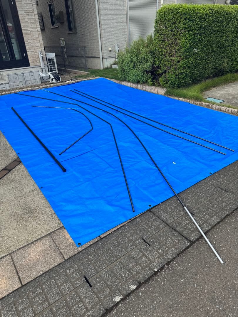 ゼインアーツ ロロ インナーマット、フットプリント、 アップライトポール２本付