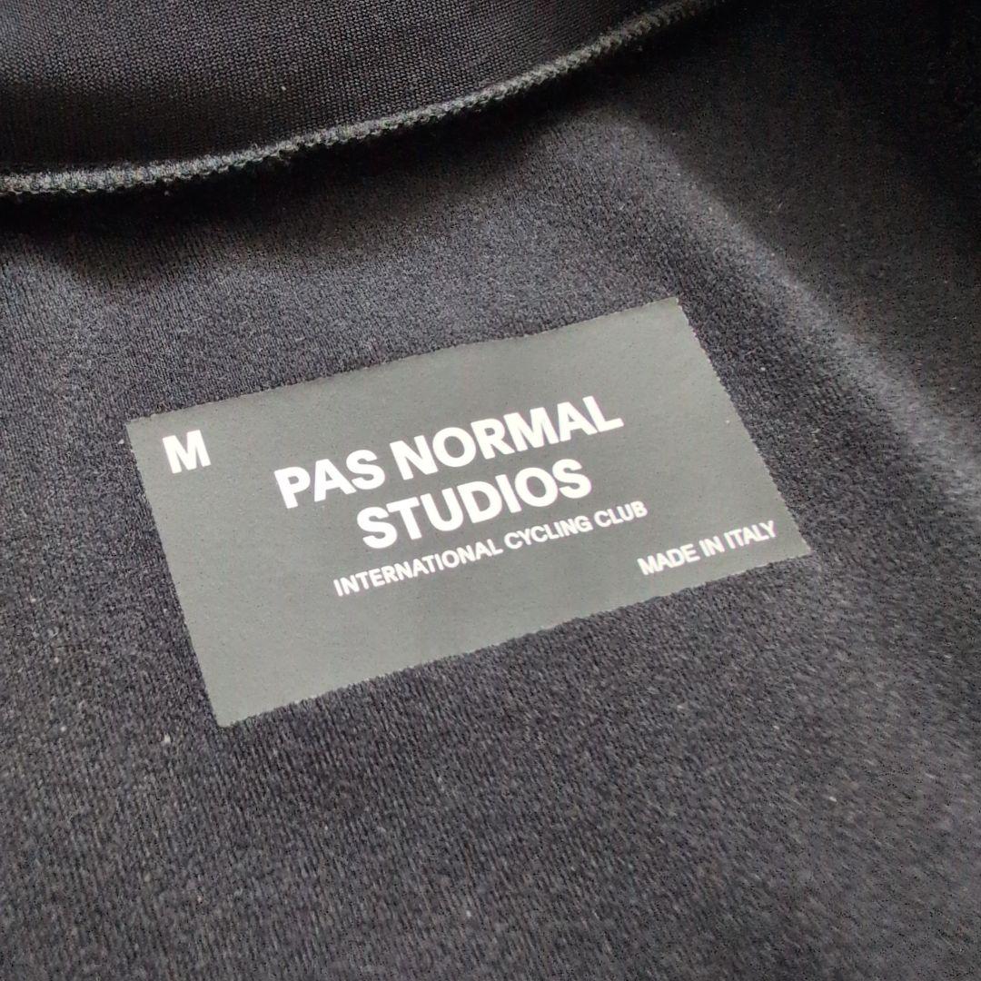 【定価38000円】パスノーマルスタジオ　裏起毛　サイクルジャージ長袖　M