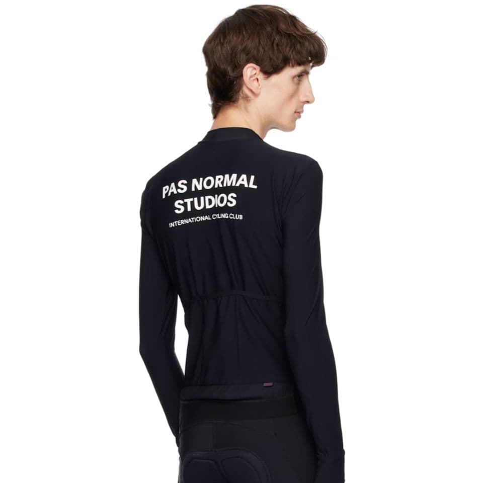 【定価38000円】パスノーマルスタジオ　裏起毛　サイクルジャージ長袖　M