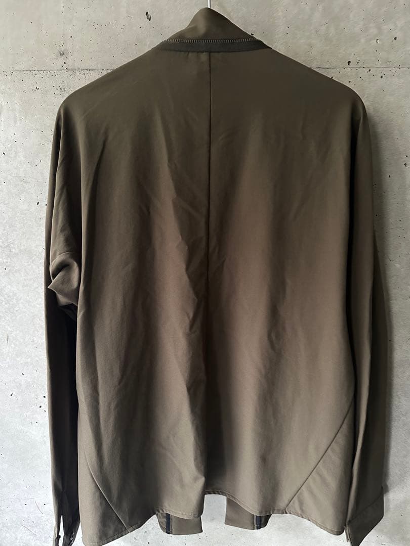 ACRONYM J72-DS RAF GREEN ノーカラージャケットM