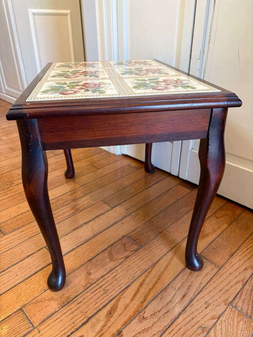 TILECRAFTS社製 英国 ヴィンテージタイル ティーテーブル ビクトリアン