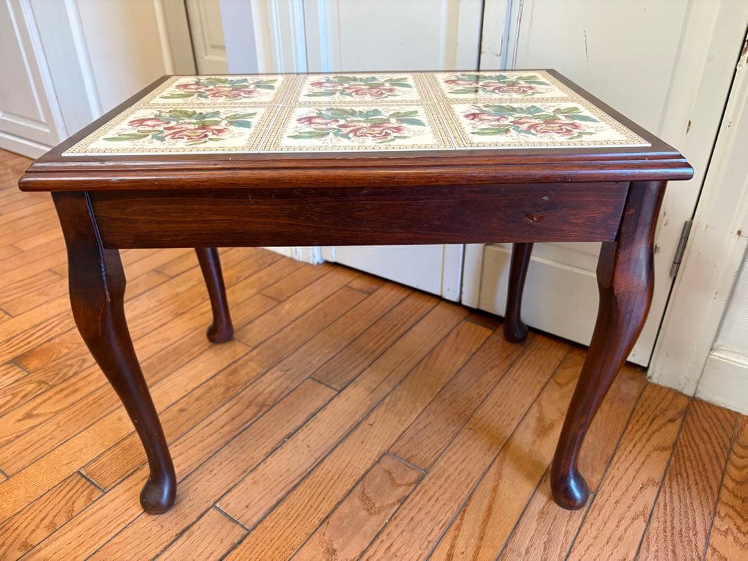 TILECRAFTS社製 英国 ヴィンテージタイル ティーテーブル ビクトリアン