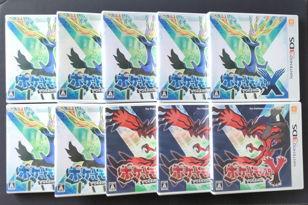 【箱・説明書付き】ポケットモンスター　X・Y　10点セット　動作確認済み